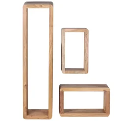 Hängeregal Cubes 3er Set