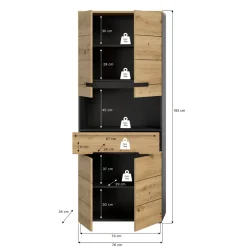 Hochschrank breit