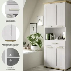 Hochschrank breit