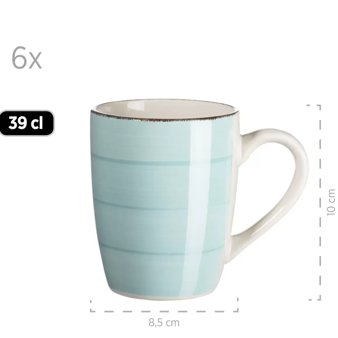 Kaffeebecherset 6tlg Lumaca