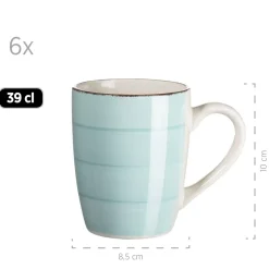 Kaffeebecherset 6tlg Lumaca