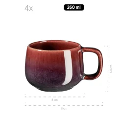 Kaffee Geschirrset 12tlg.