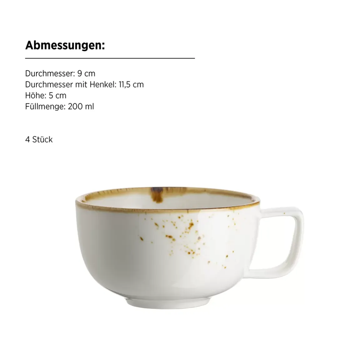 Kaffeetassen 8tlg Pintar