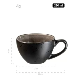 Kaffetasenset 8tlg. Niara