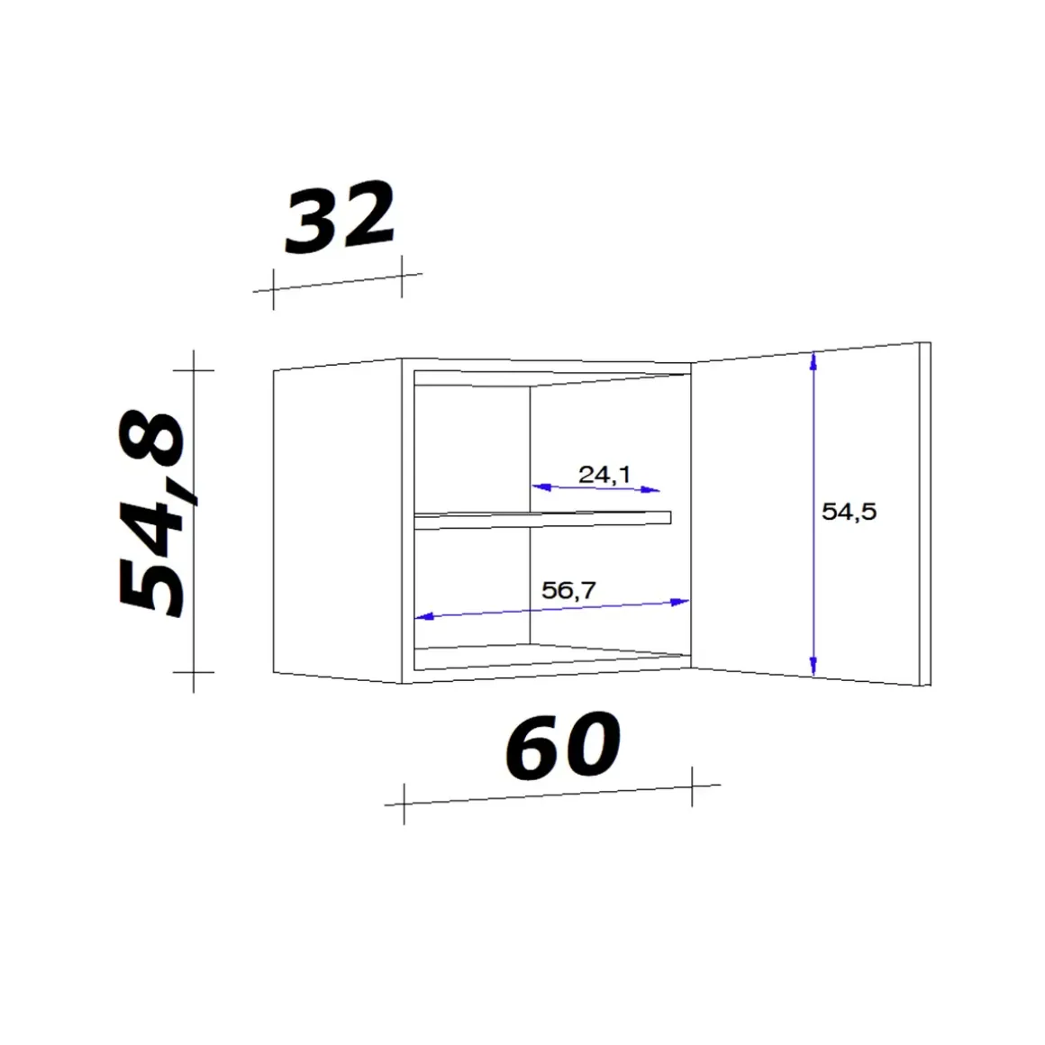 Küchenoberschrank