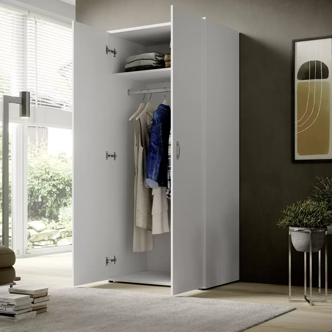 Kleiderschrank 2trg.