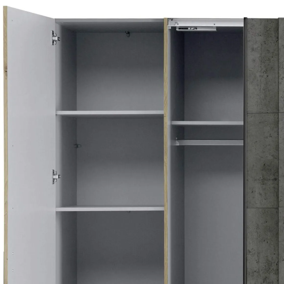 Kleiderschrank 4trg.