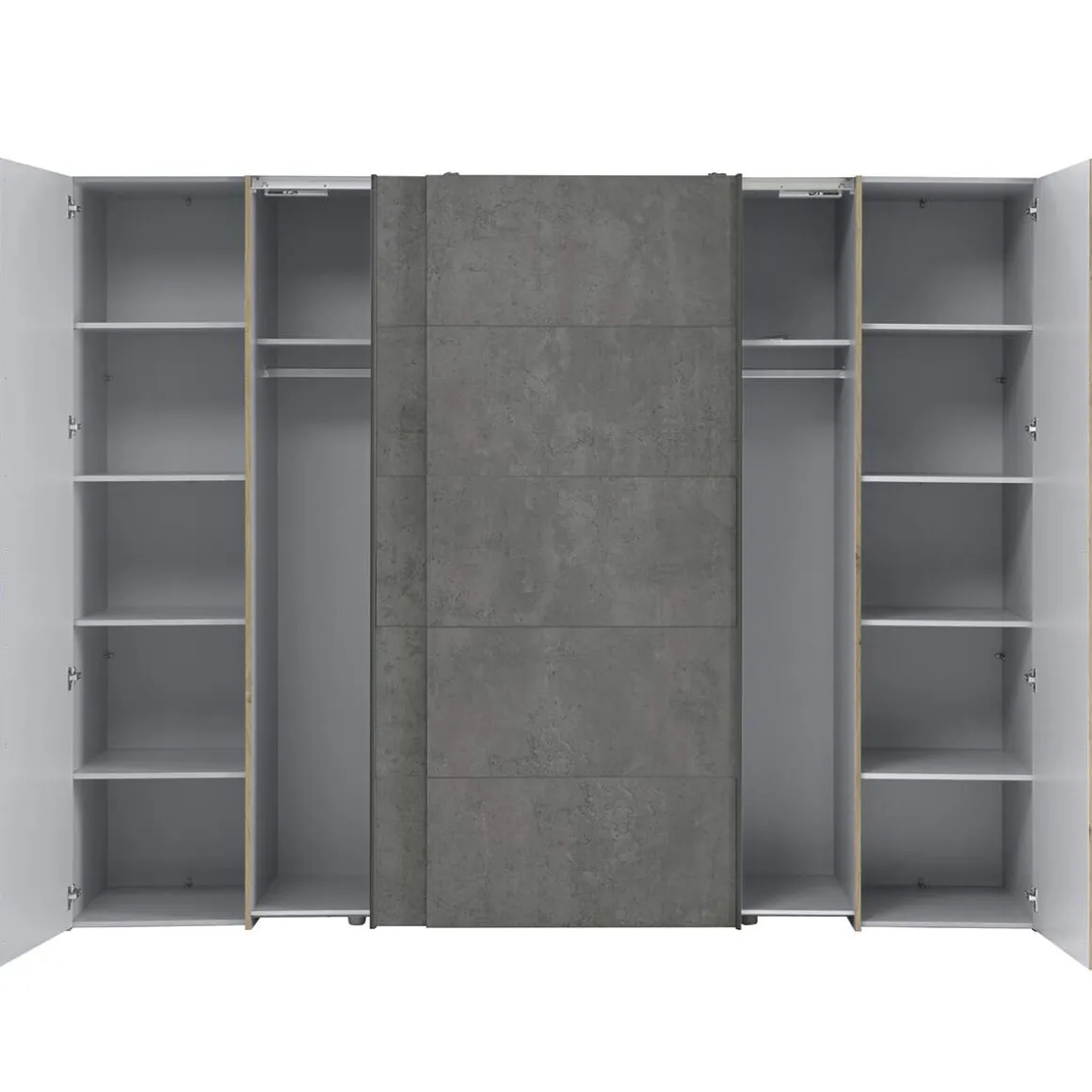 Kleiderschrank 4trg.