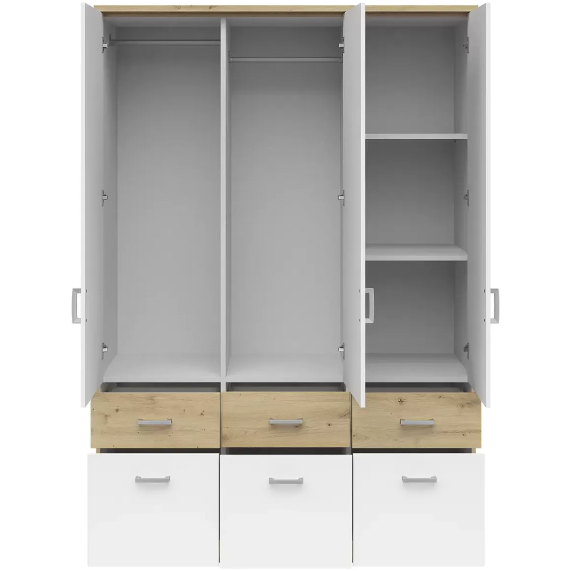 Kleiderschrank 3-trg.