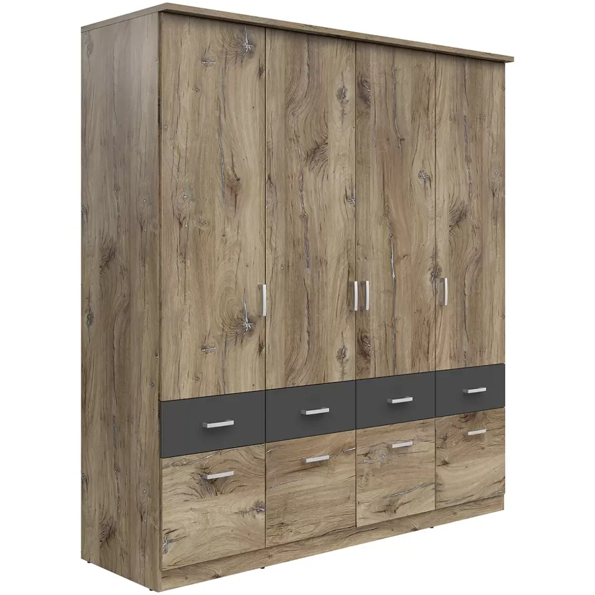 Kleiderschrank 4trg.