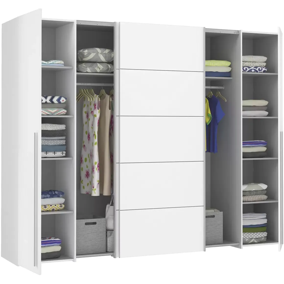 Kleiderschrank 4trg.