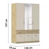 Kleiderschrank 3trg.
