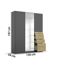 Kleiderschrank 3trg.