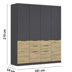Kleiderschrank 4trg.