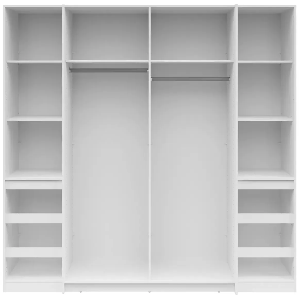 Kleiderschrank 4trg.