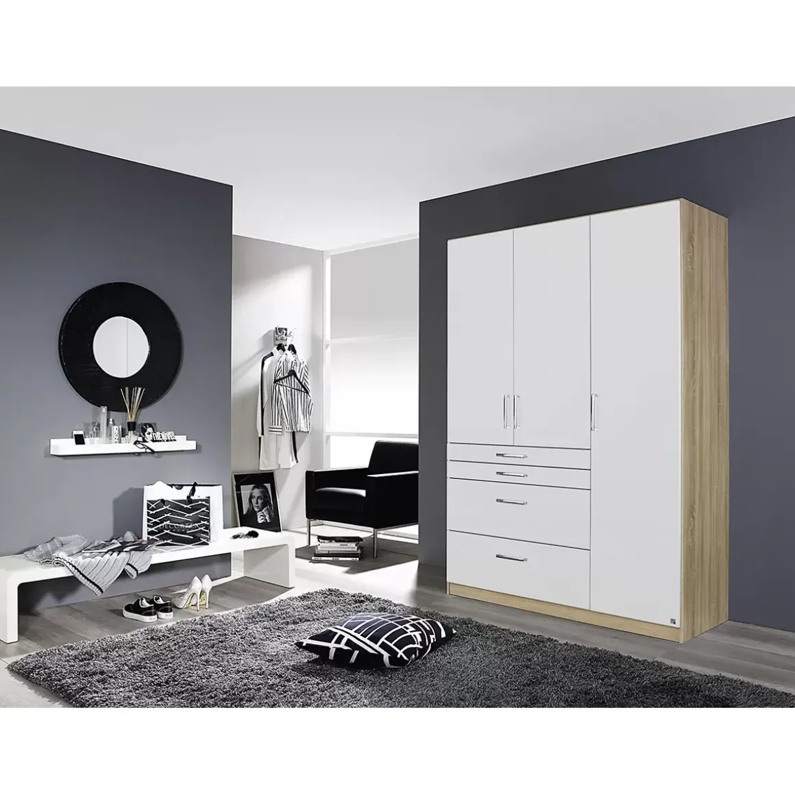 Kleiderschrank 3trg.