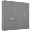 Kleiderschrank 4trg.