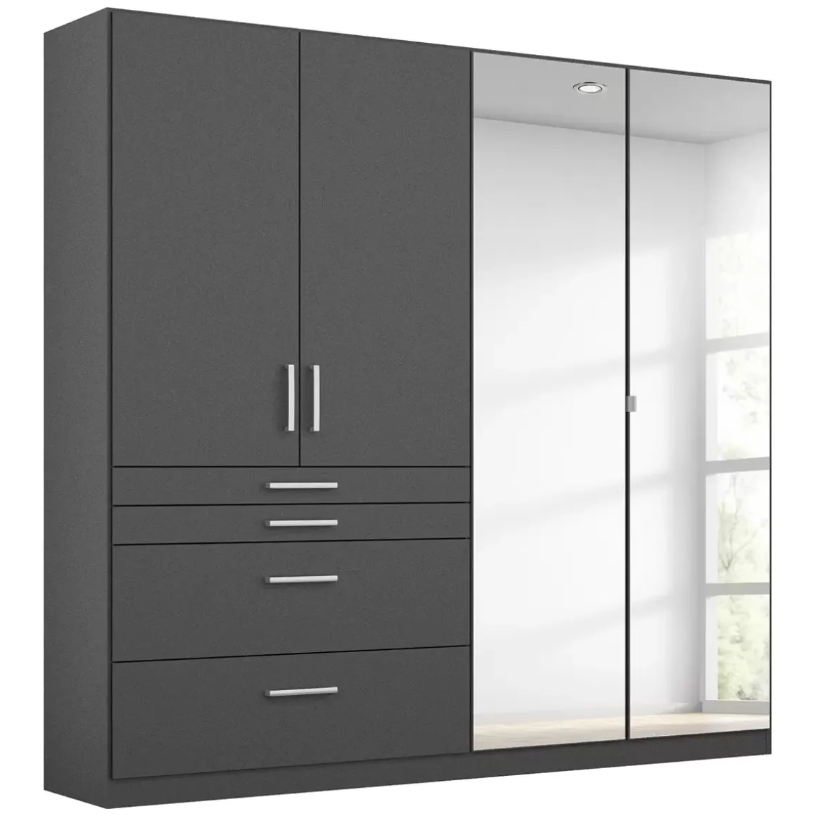 Kleiderschrank 4trg.