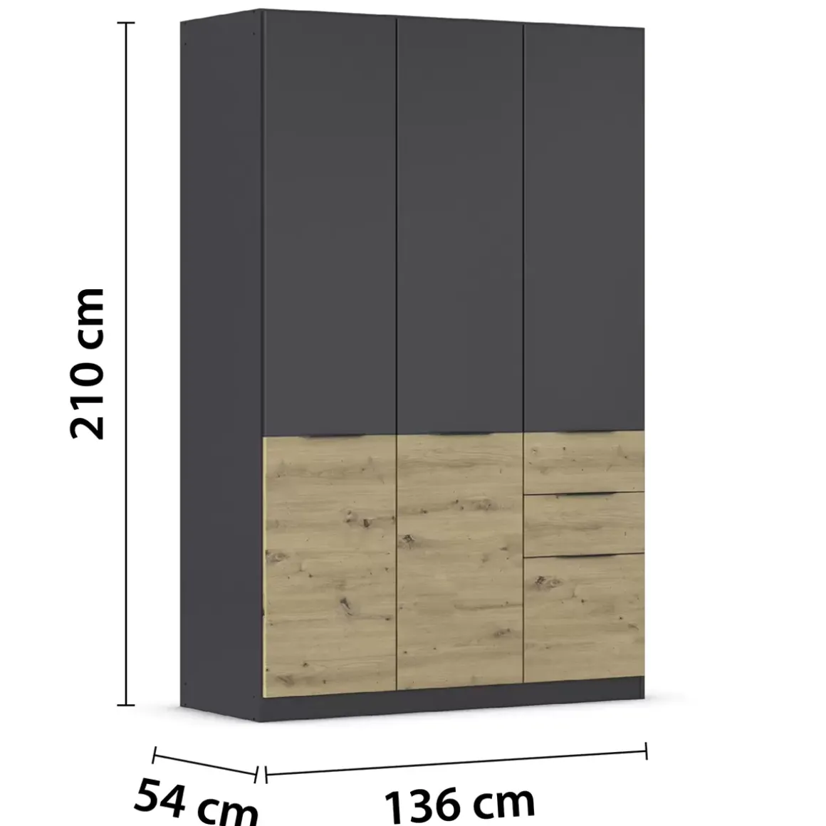Kleiderschrank 3trg.