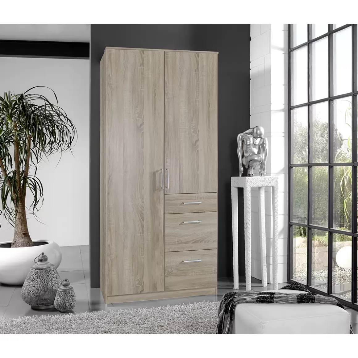 Kleiderschrank 2trg.