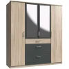 Kleiderschrank 4trg.