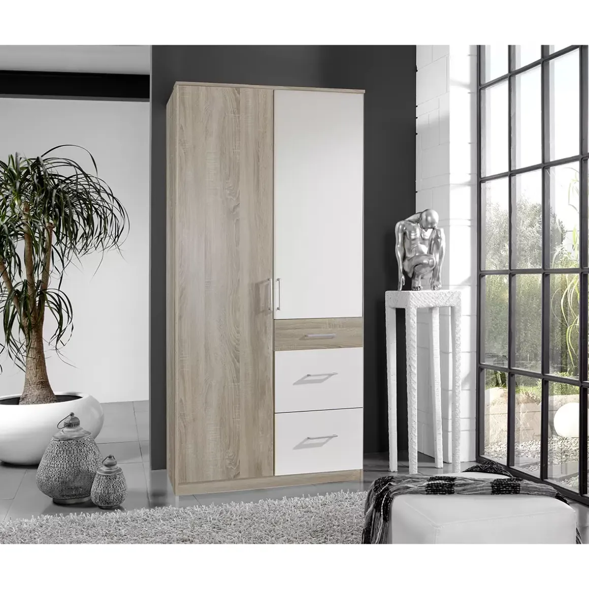Kleiderschrank 2trg.