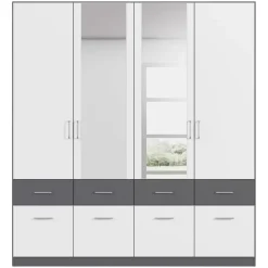 Kleiderschrank 4-türig
