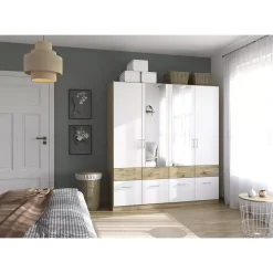 Kleiderschrank 4-türig