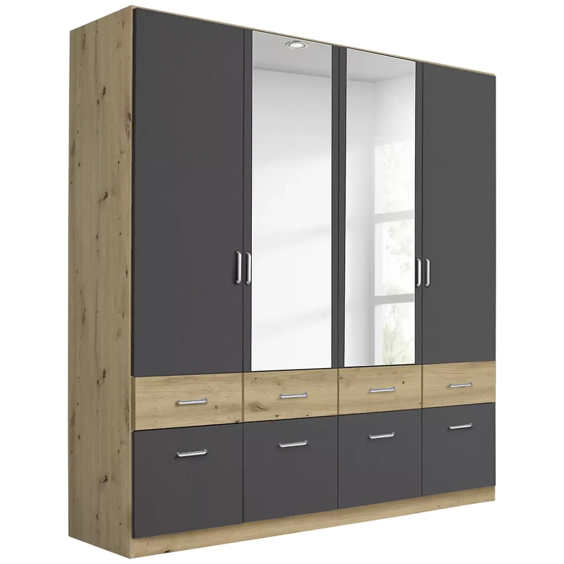 Kleiderschrank 4-türig