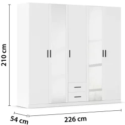 Kleiderschrank 5-türig
