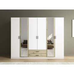 Kleiderschrank 6-türig