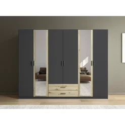 Kleiderschrank 6-türig