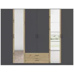 Kleiderschrank 6-türig