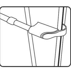 Klemmstange mit Haken