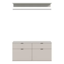 Kommode + Garderobenstange
