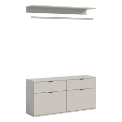 Kommode + Garderobenstange