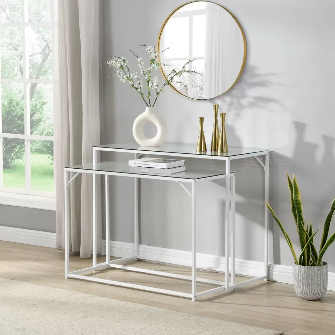Konsolentische 2er Set