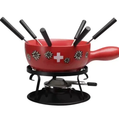 Käsefondue Set Swiss Edelweiss