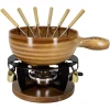 Käsefondue Sett Kuh Legno