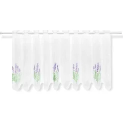 Kurzgardine Lavendel