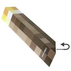 LED-Fackel mit Wandhalterung