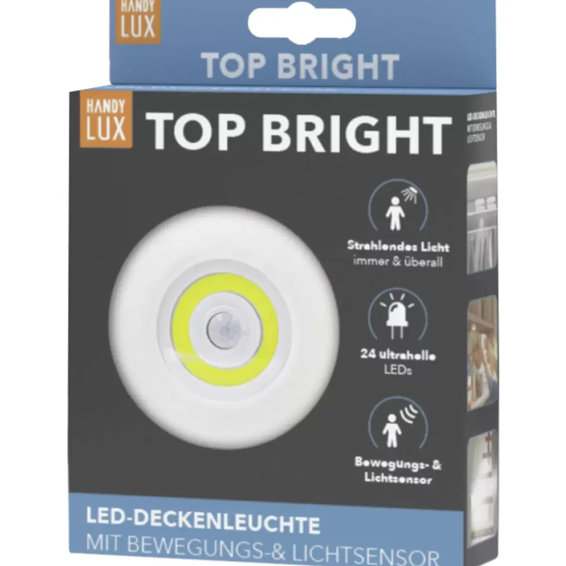 Leuchte mit Bewegungssensor