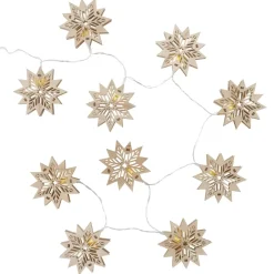 Lichterkette Schneeflocke