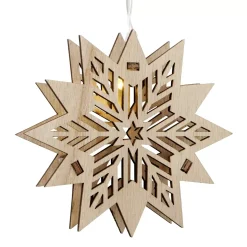 Lichterkette Schneeflocke