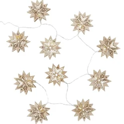 Lichterkette Schneeflocke