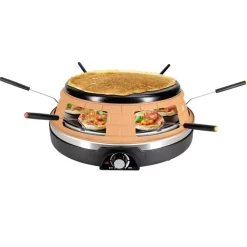 Pizza, Grill und Crêpes-Maker