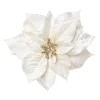 Pointsetienblüte mit Clip