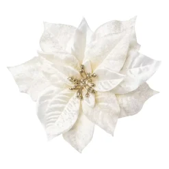 Pointsetienblüte mit Clip