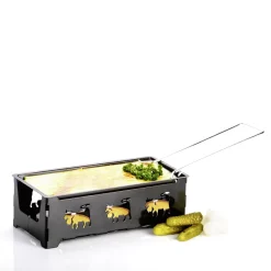 Raclette mit Rechaudkerzen