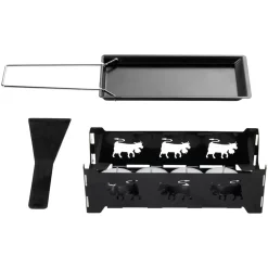 Raclette mit Rechaudkerzen